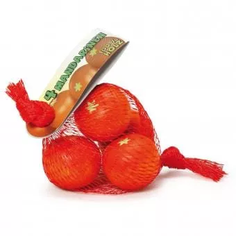 Wooden Play Food: Tangerines in a Net