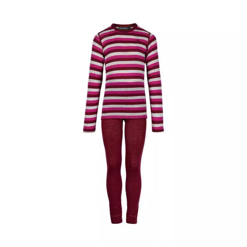 Wool Base Layers: Beet Red
