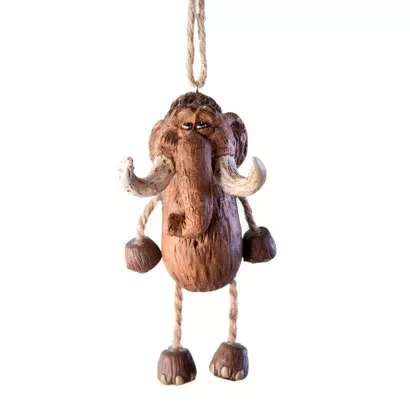 Wooly Mammoth Ornament | Bert Anderson Collection