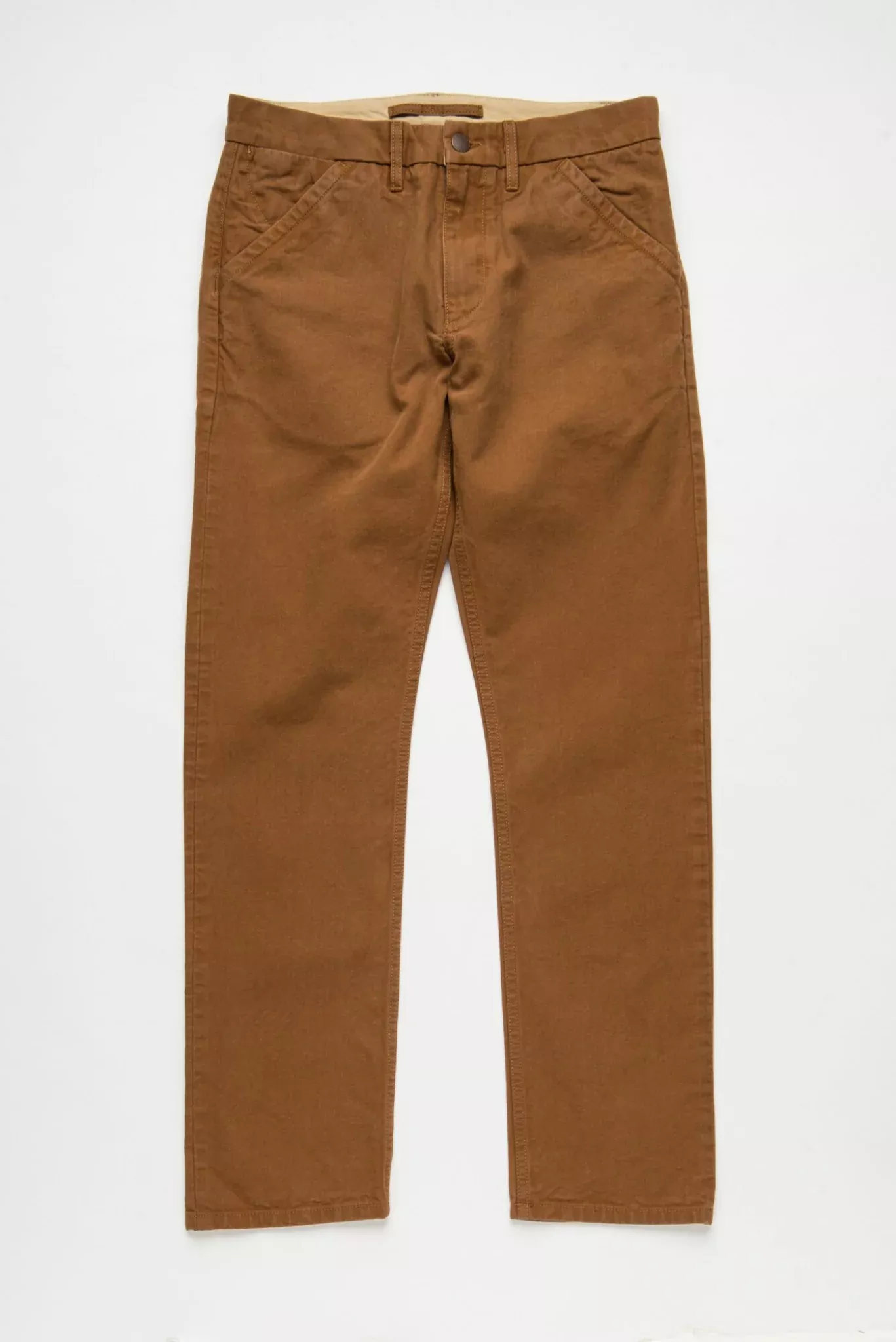 Workers Chino Slim Straight | Rust | Freenote Cloth