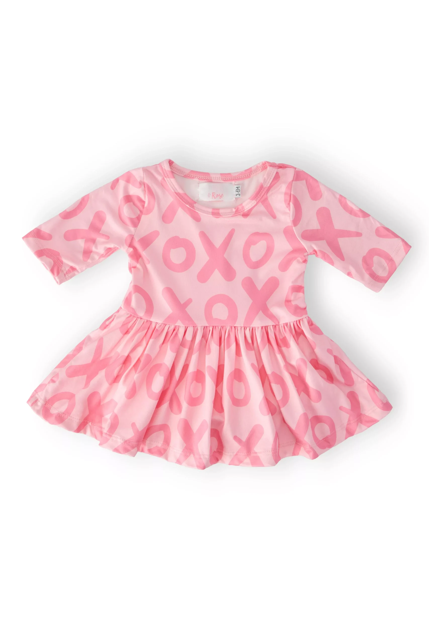XOXO 3 /4 Sleeve Twirl Bodysuit