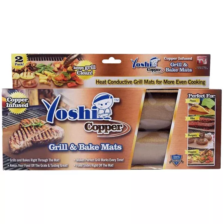Yoshi Copper Grilling & Baking Mat - 13" x 15.75"