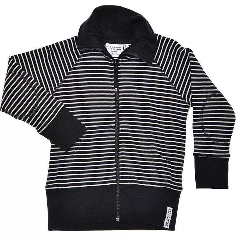 Zipsweater Classic: Black/White