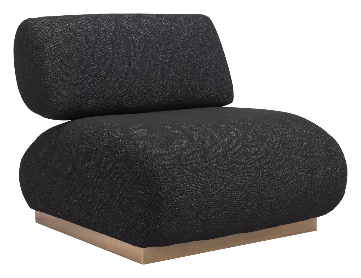 Zuo Barsa Accent Chair Black